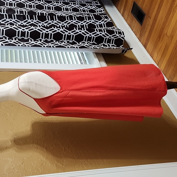 Paper Crane size medium short orange dress - Picture 3 of 4